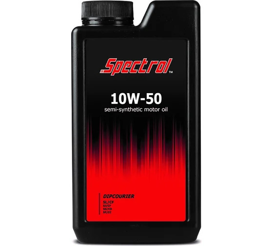 Spectrol 10W-50 1L Semi-synthetic motor oil